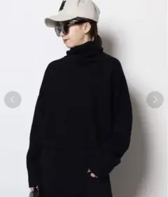 Deuxieme Classe　Neo Cropped タートルネックセーター Deuxieme Classe NeoCropped タートルネックプルオーバー