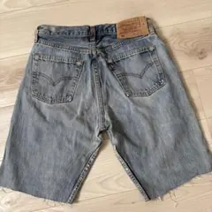 UK製 リーバイス 501 カットオフ デニム ショートパンツ W31