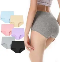✨新品✨ショーツ レディース 深め 綿 深ばき 6枚組 コットン 温活 M