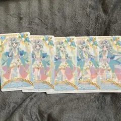 名探偵プリキュア うらないカードガム キュアエクレール コンプリート5枚セット