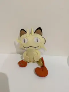 ポケモン　ニャース　レトロぬいぐるみキーホルダー