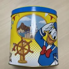 東京ディズニーリゾート ミルクチョコレートクランチ缶　ドナルド
