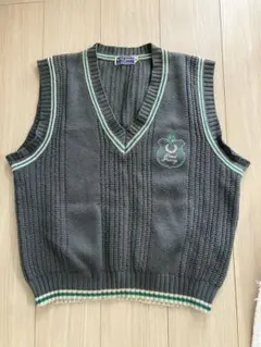 【最終】Fred Perry ★フレッドペリー★グレー ★ニットベスト★M