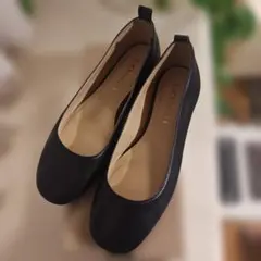 【COACH】WENDIE LEATHER BALLE 黒・22.5cm★美品