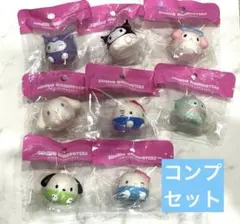 【コンプリート】サンリオ　ソフビインテリアマスコット　キティ　シナモン　その他