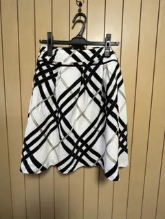 値下げ！BURBERRY BLUE LABEL チェックミニフレアスカート