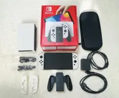 ニンテンドースイッチ　Switch本体有機EL Joy-Conホワイト