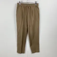 URBAN RESEARCH ウール調ドロストテーパードパンツ カジュアル 光沢