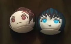 竈門炭治郎　時透無一郎　おまんじゅうにぎにぎマスコット