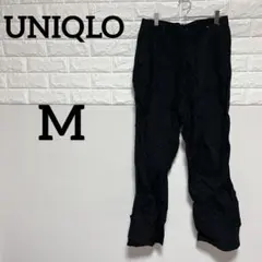 ワイドパンツ 【M】黒　通気性　軽い　普段使い