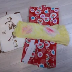 呉服屋の浴衣 女の子 浴衣 100-120くらい