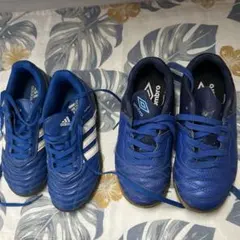 adidas Umbro サッカーシューズ 2足セット　18cm 19cm
