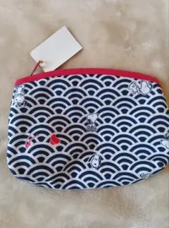 スヌーピー茶屋　オリジナル　ポーチ　伊勢のサムネイル