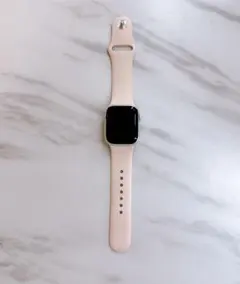 Apple Watch series8/本体 ピンクシリコンバンド