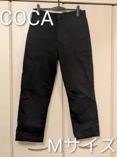 【当日発送】coca ブラック ワークパンツ Mサイズ