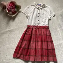 BURBERRY BLUE LABEL 半袖ワンピース サイズ36(S)