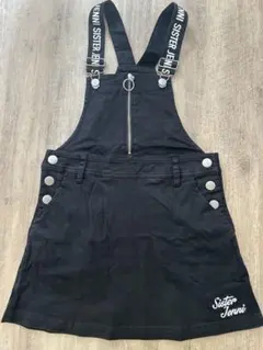 Sister Jenni ブラック サロペットスカート130