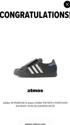 adidas SUPERSTAR II atmos DAIKI TSUNETAのサムネイル