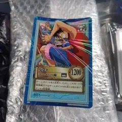 ワンピース カードゲーム ルフィ ゴムゴムの鐘 - メルカリ