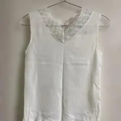 NICE CLAUP レースタンクトップ　フリーサイズのサムネイル