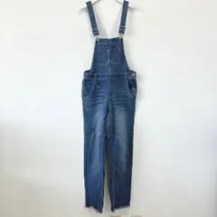 BACK NUMBER デニムサロペット オーバーオール　Lのサムネイル
