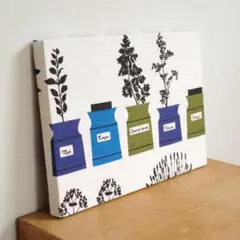 f008◇アルメダールス ファブリックパネル イタリエンスク◇40×40cm 