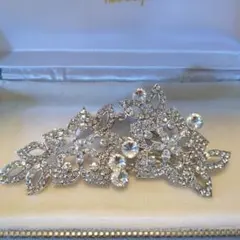 ヘアアクセ　ウエディング　髪飾り