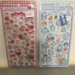 正規品ボンボンドロップシール サンリオ 第二弾 キティピンク、ハンギョドン　2点