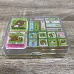 リラックマ　スタンプセット コンパクトケース入り