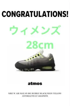 ナイキ ウィメンズ エア マックス 95 ビッグ バブル　28センチ　希少サイズ