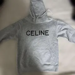 CELINE パーカー グレー