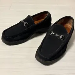GUCCI グッチ ホースビットローファー 35.5 22cm スウェード 本革