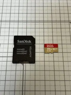 SanDisk Extreme 256GB MicroSDカード