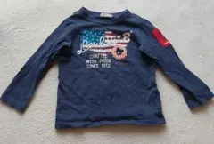 MIKI HOUSE　DOUBLE.B 100ネイビー長袖