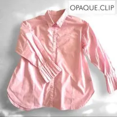 OPAQUE.CLIP　プリーツシャツのサムネイル