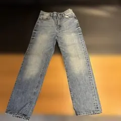 GU デニムパンツ ライトブルー Mサイズ