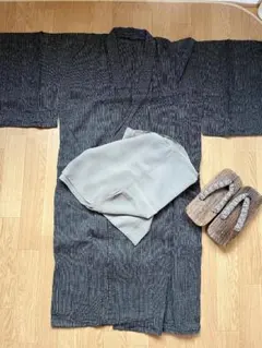 浴衣・兵児帯・下駄　３点セット　140cm