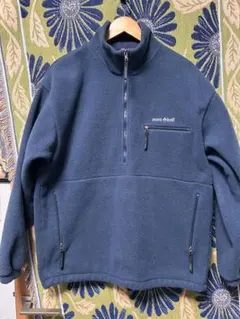 ハーフジップ フリースジャケット