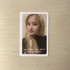 TWICE ミナ　MORE&MORE トレカ