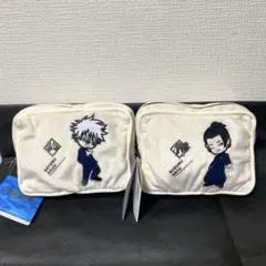 呪術廻戦 5周年 ラウンドワン限定 スクエアポーチ 2点 五条 悟&夏油 傑