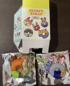 ディズニーストア ズートピア2 シークレットストラップ ニック ジュディ