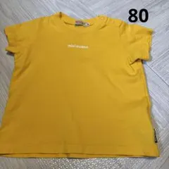 MIKI HOUSE 半袖Tシャツ イエロー 80のサムネイル