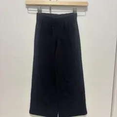 zara kids ザラ　キッズ ブラック ロングワイドパンツ6y116cm