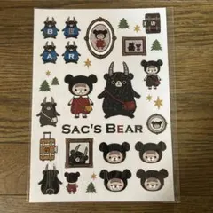 SAC'S BEAR UV転写シート ステッカー