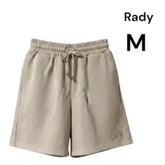 Rady ハ－フパンツ ベージュ Mサイズ レディース ロゴ入りのサムネイル