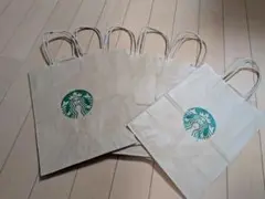 スターバックス クラフト紙バッグ 6枚セット