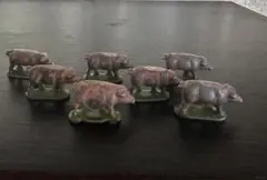 ヴィンテージ】ワグナー社 黒犬 置物 アンティーク コレクション | Mercari