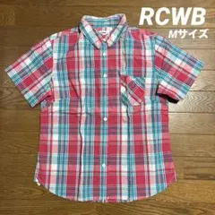 RCWB 半袖チェックシャツ ピンク・青・白のサムネイル