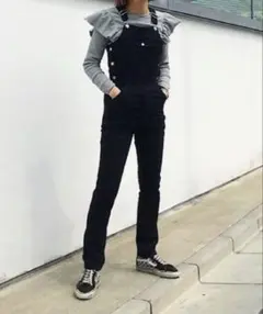 HOLIDAY DENIM オーバーオール ブラックのサムネイル