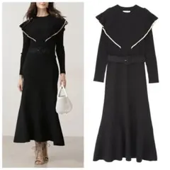 美品★PINKY&DIANNE ピンキーアンドダイアン　ロング ニットワンピース ピンキーアンドダイアン PINKY & DIANNE ◇[WEB限定カラー]バイ